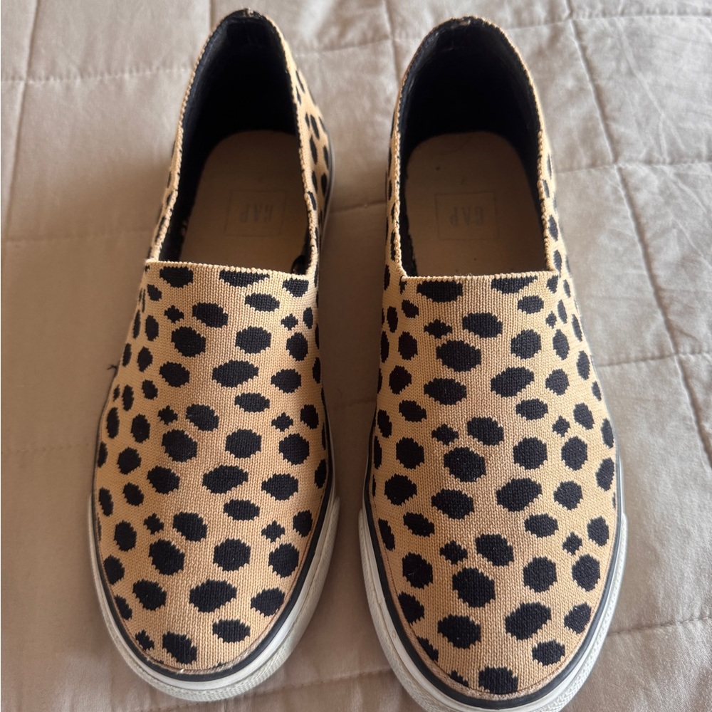 Gap Women's Leopard Print Slip-On Sneakers - Size 7